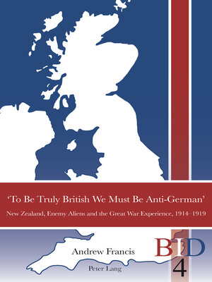cover image of To Be Truly British We Must Be Anti-German